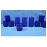 Cobalt Blue Drinking Glasses