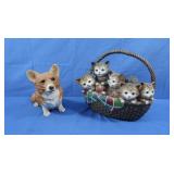 Cats In Basket&Corgi Door Stroppers