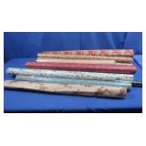 Seale Rolls of Wrapping Paper&Some Partial Rolls