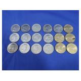 13 Susan B Anthony Dollar,5 Sacagawea Dollars
