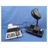Electric Adding Machine& Desk Lamp
