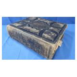 Antique Domestic Bible Illustrated