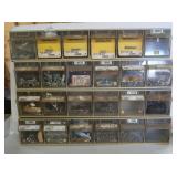 Sm 24 Drawer Parts Cabinet 24x18x3"