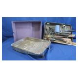 Paint Pan,Rollers&Stirring Sticks
