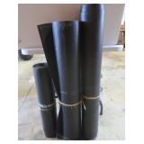 3 Partial Rolls of Carpeted Floor Matting