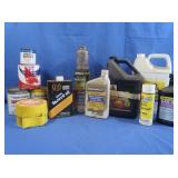 Partial Containers of Anti-Freeze,Oil&more