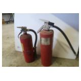 2 Small Fire Extinguishers