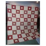 Vintage Hand Stitched Quilt 90x80"
