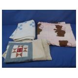 3 Hand Stitched Children