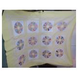 Hand Stitched Quilt 108x88"