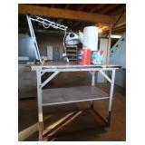 Rolling Work Table 42"Long 24"Wide30"High