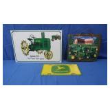 John Deere Metal Sign,John Deere Vanity Plate,