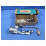 Vintage Universal Meat Grinder w/Box