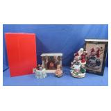 JCPenny Santa Musical Figurine,The Bon Ton