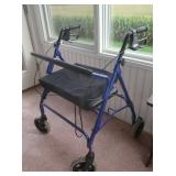 Walker w/Seat &Extra Pad