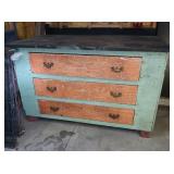 Wooden Work Bench w/3 Drawers 58x34x37"H