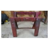 2 Saw Horses 37x18"&28x18"