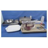 Electric Skillet,Apple Corer,Slicer,Peeler &more