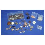 Rings,Pendants,Necklaces to restring,Misc Pcs.