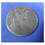 1854-O Seated Liberty Half Dollar