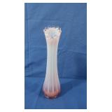Fostoria Heirloom Pink Opalescent Swung Vase
