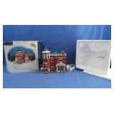 Dept 56 "Fire Station #3" w/Box