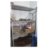 Metal Shelving Unit 48x24x72"
