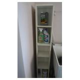 3 Section Laundry Sorter,Pressed Sawdust Shelf