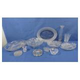 Various Glass Serving Bowls&Trays