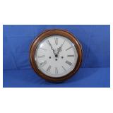Colonial Wall Clock,Wood,Serial# 7804852,Chimes