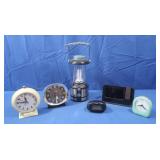 Vintage Big Ben Westclox,Alarm Clocks,GE Lantern