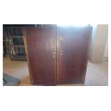 2 Door Cabinet,Wood 4