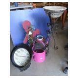 Outdoor Plant Stand,Pots,Hose Holder,&more