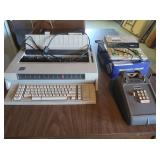 1 Electric Typewriter(IBM),1 Casio Adding