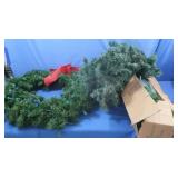 Christmas Greenery,Lighted Wreath 22",3 Ft Tree