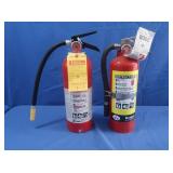 2 Fire Extinguishers