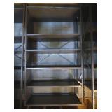 Metal Shelf Unit 6 Shelves 48Wx87"H