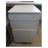 Wooden 3 Drawer Office Cabinet 16x20x28"