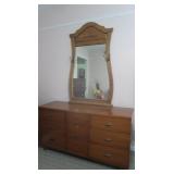Hallmark QualityFurniture .Dresserw/Mirror58x19x30