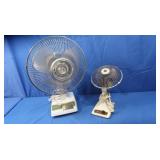 2 Electric Fans (Both Work)