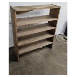 Open pine shelf 30"10"35"