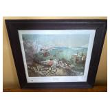 Peter Brueghel print The Fall of Icarus