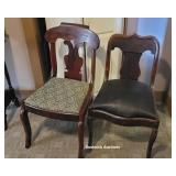 2 empire side chairs