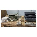 2 tackle boxes with contents
