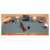Tootsie, Arcade etc- Dollhouse Miniatures- iron