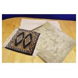 Persian, chenille & cotton rug (Need cleaning)