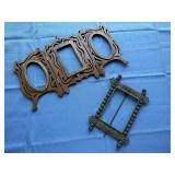 2 antique frames