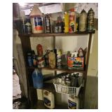 Open shelf with contents 35"8"49"