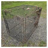 Folding pet cage 36"24"27"
