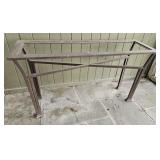 Metal table base 56"18"29"